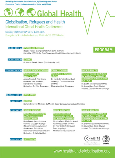 Global Health Conference 2015 Program